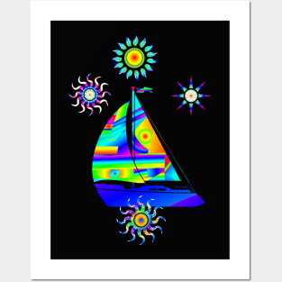 Sailing Boat Posters and Art